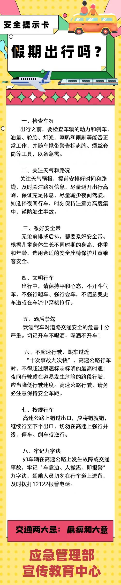 假期出行前需要做什么-假期出行准备 假期出行前需要做什么-假期出行准备