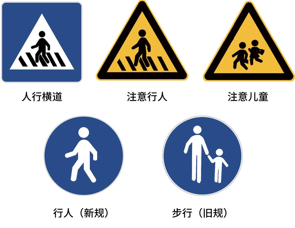 交通出行安全标识/交通安全标志及说明