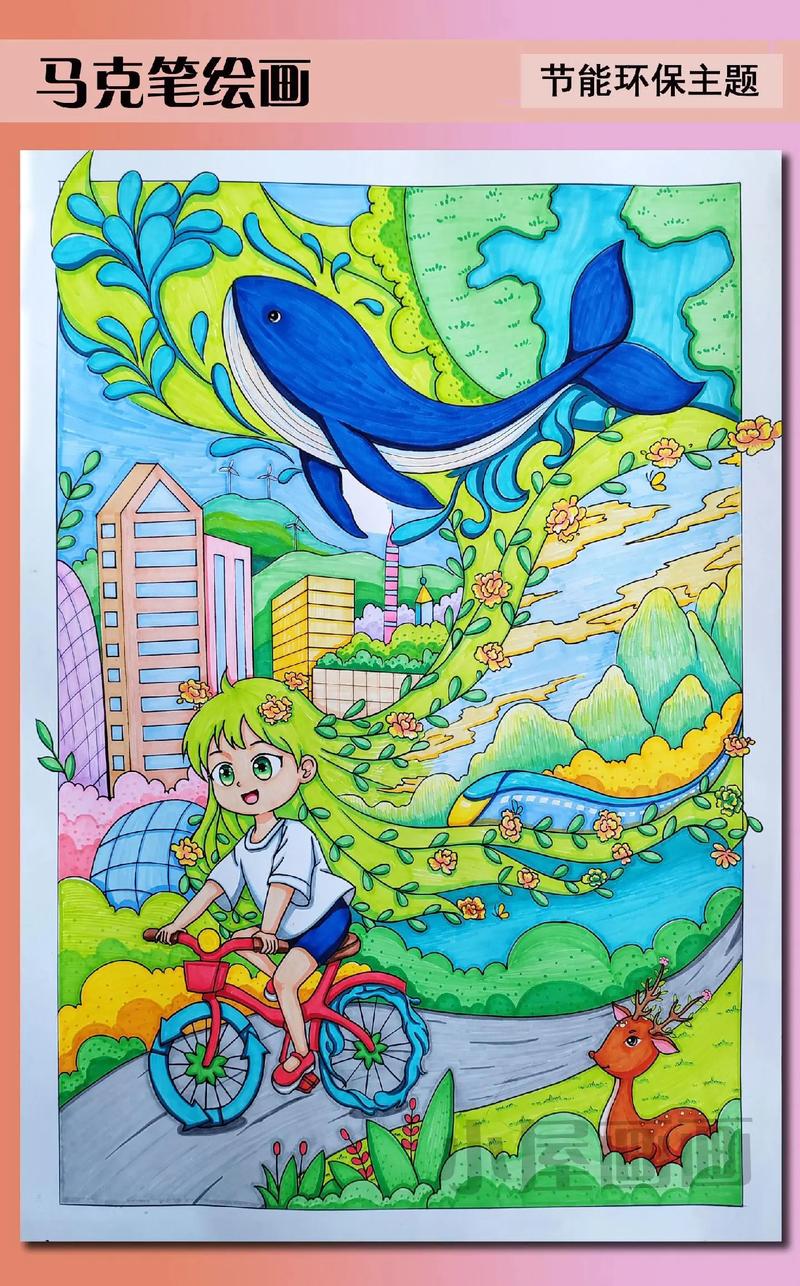 关于“低碳环保出行主题画作”你可能想知道