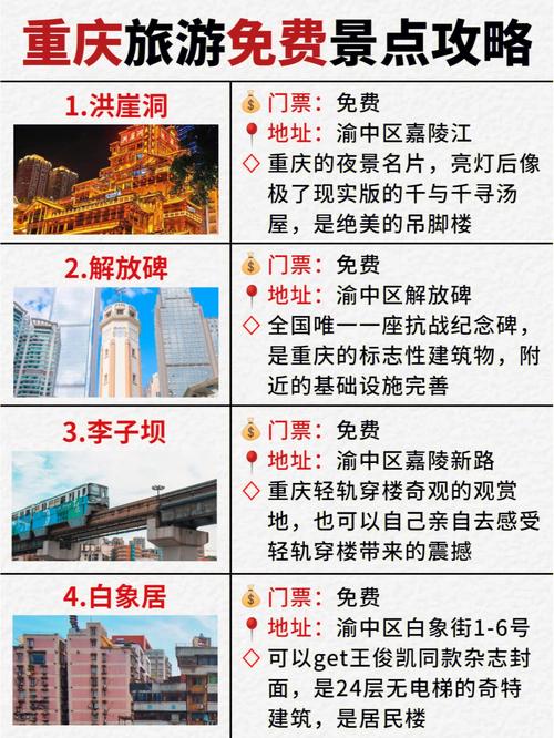 重庆五一出行旅游景点排名/五一出游免费景点重庆 重庆五一出行旅游景点排名/五一出游免费景点重庆