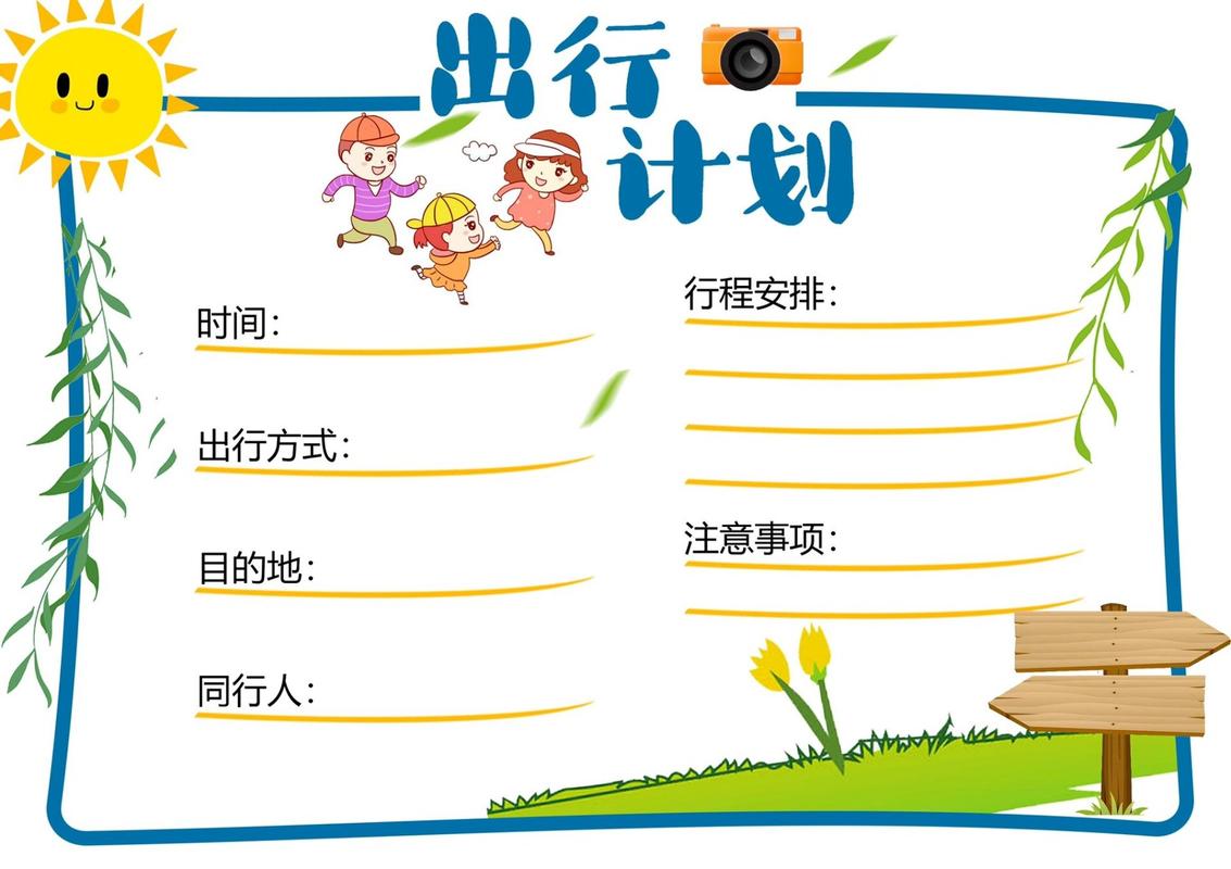 关于“设计假期出行计划”你可能想知道 关于“设计假期出行计划”你可能想知道