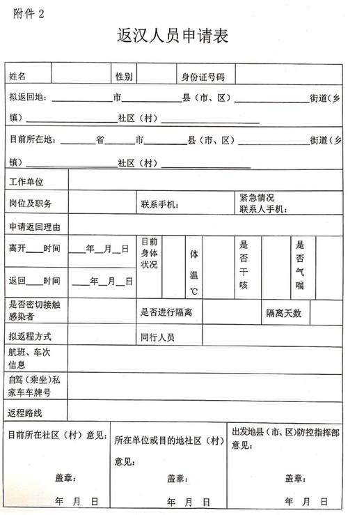 武汉临时出行证明/车辆临时出入证明